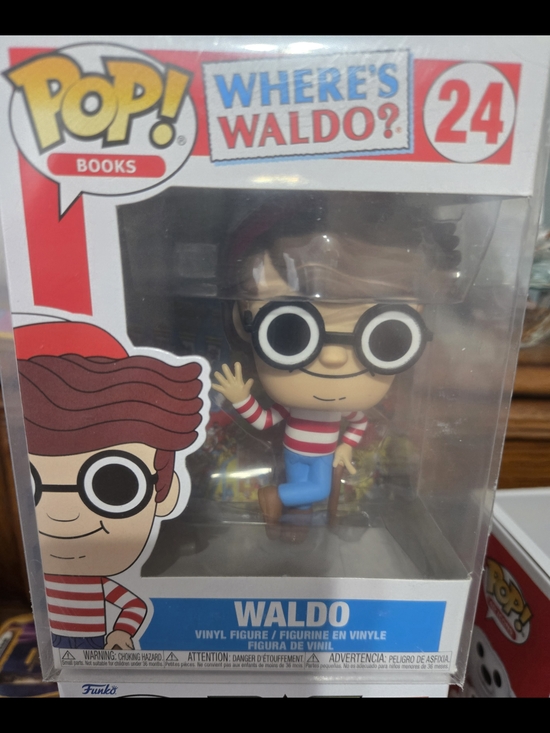 Funko Other - Funko Pop! Waldo Vinyl Figure (red, white, blue)
